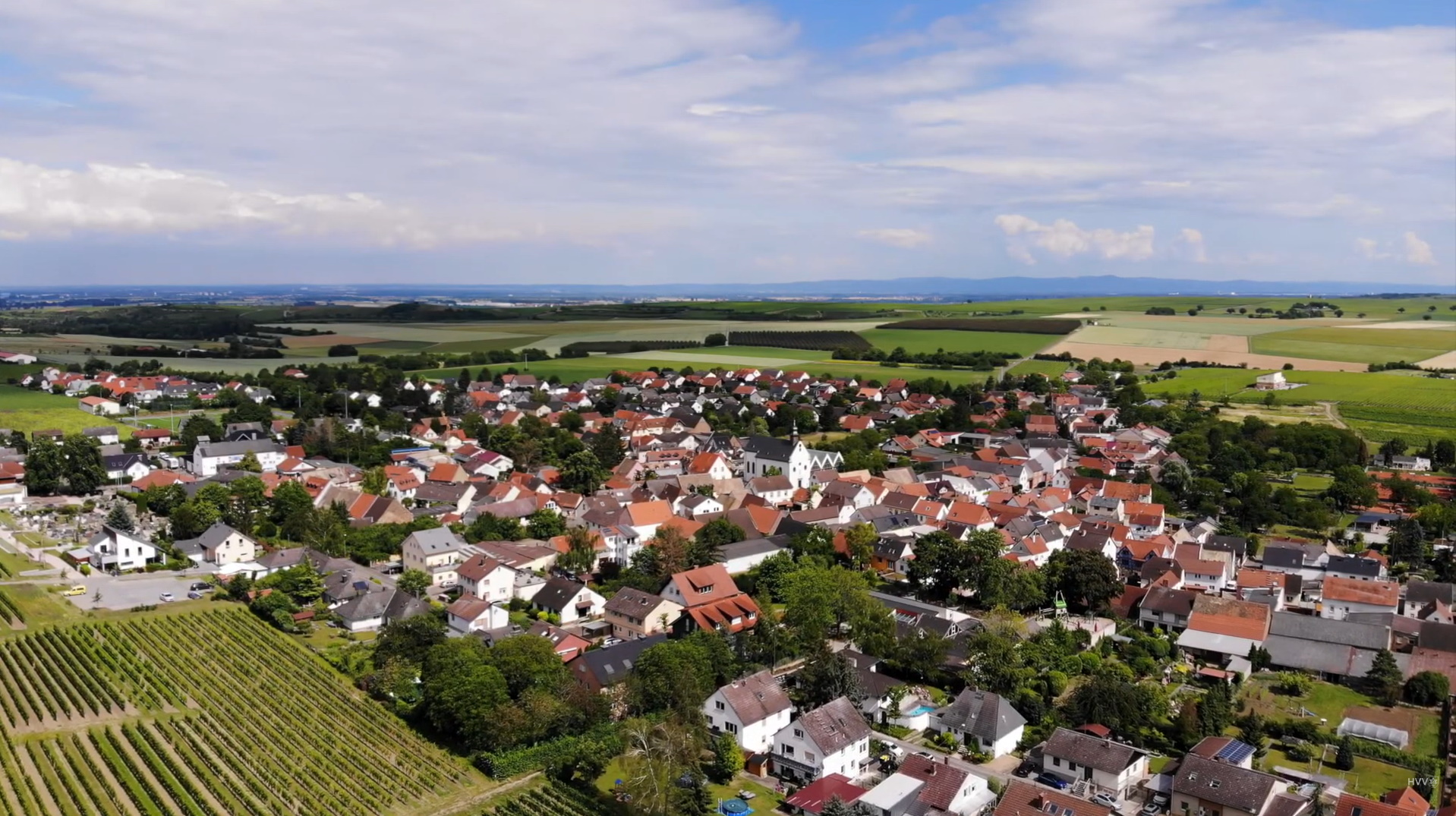 Luftbild Lörzweiler